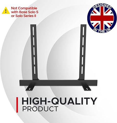 Miniatura 8 de Soporte universal para debajo de TV, negro, compatible con barra de sonido inteligente Bose 300500550600700900Ultra, altavoz de TV, Soundtouch 300,