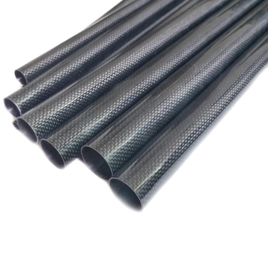 Varillas de tubos redondos de fibra de carbono, tubos huecos, 1 Uds. Longitud del tubo 100mm diámetro exterior 30mm 32mm 36mm 40mm(28mmx30mmx100mm)