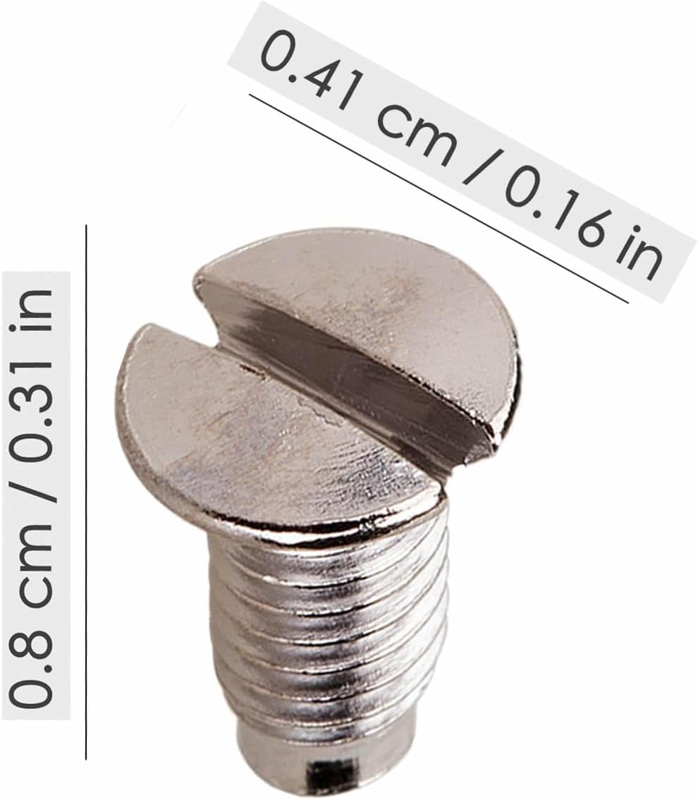 20 Pack TP Type Sewing Machine Needle Plate Screws, Standard Thread Replacement Fasteners, Universal Repair Parts for JUKI Brother Singer Consew Single Needle Industrial & Household Sewing Equipment