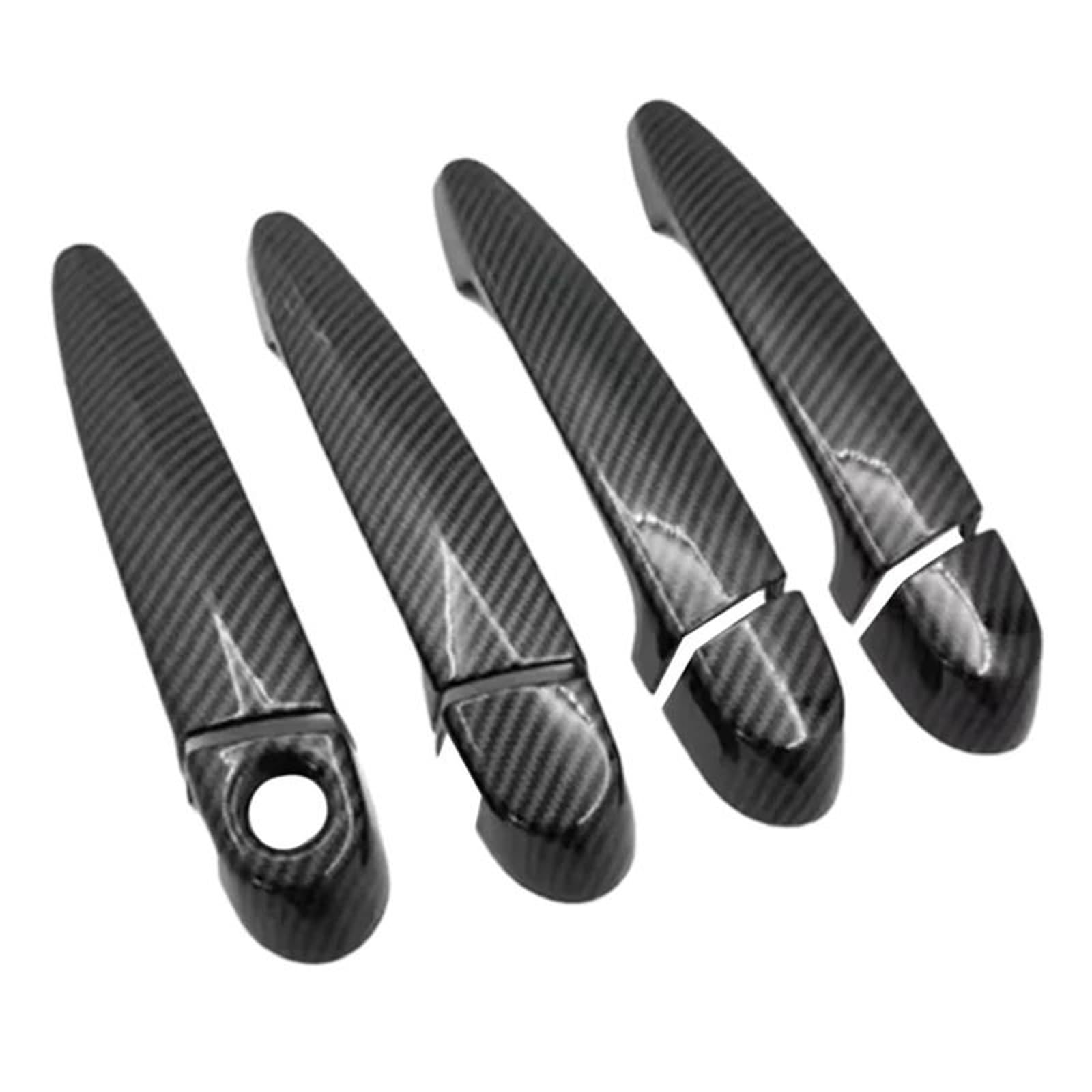UJNHEQ Car Decorative Exterior Door Pull Handle Cover for BMW 1 3 Series X1 X3 X5 X6 F20 E90 E92 F30 F31 E84 F25 E70