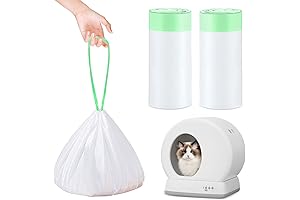 MeoMeow Self-Cleaning Litter Box Bags 80 Count