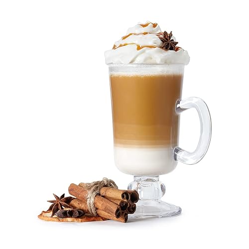 Miniatura 5 de G.E.T. SW-1449-CL-EC - Tazas de café irlandesas de plástico Tritan de 10 onzas, reutilizables, aptas para lavavajillas, para uso en interiores y