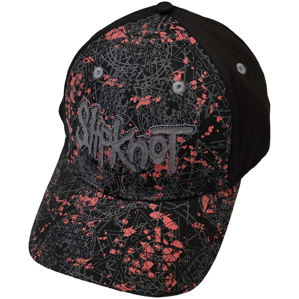 Rock Off Officially Licensed Products Slipknot Nonagrams Pattern Baseball Cap One Size