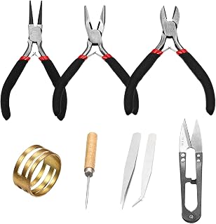 Juego De Herramientas Para Hacer Joyas Artesanales Diseñar Collares Y Pulseras Herramientas Esenciales Entusiastas Equipo De Taller