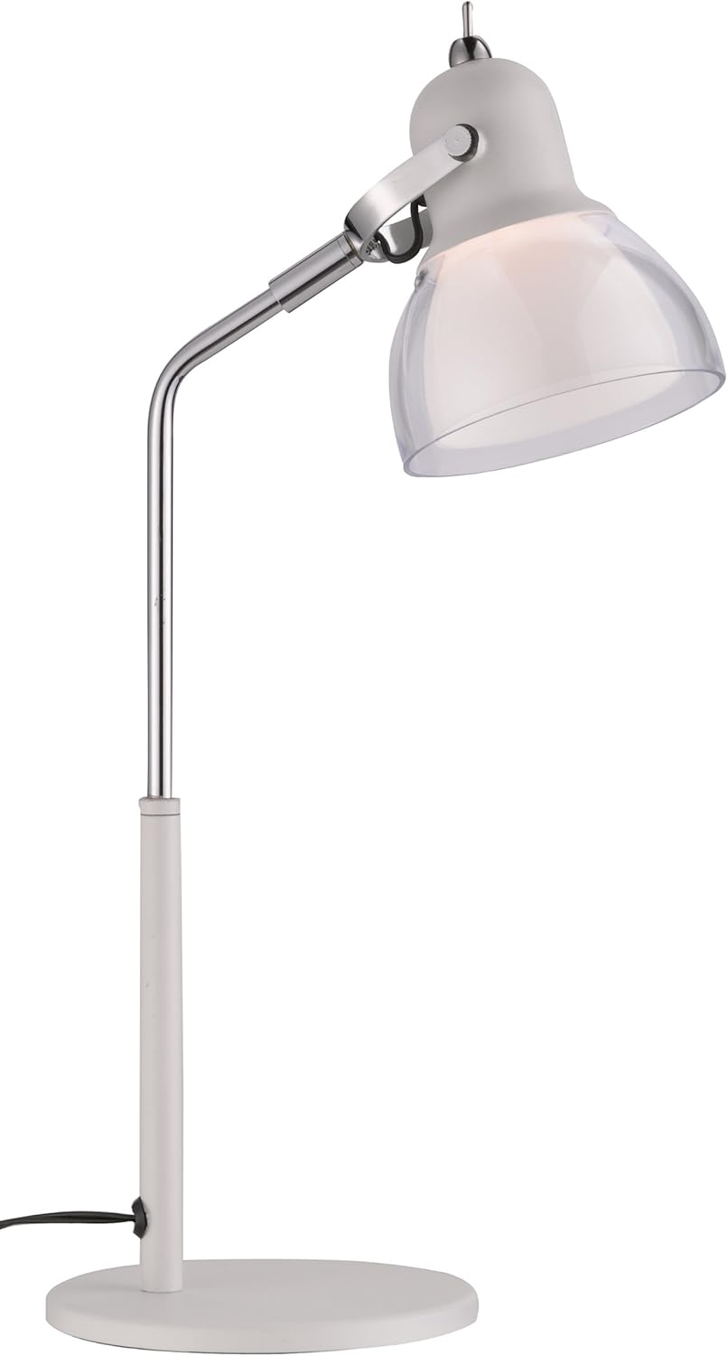 Adesso 3286-02 Perception LED Desk Lamp, White