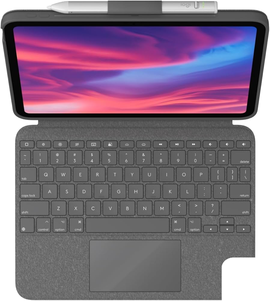 Logitech Combo Touch Detachable Keyboard Case for iPad (10th Logitech Combo Touch Detachable Keyboard Case for iPad (10th