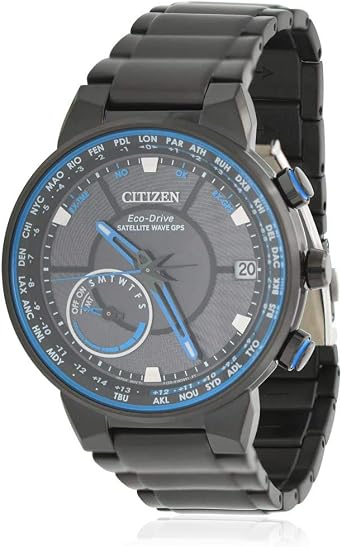 Citizen Men's Black IP Steel Bracelet \u0026 Case Eco-Drive Analog Watch  CC3038-51E : Amazon.it: Orologi