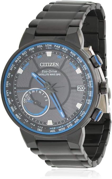 Citizen Men's Black IP Steel Bracelet \u0026 Case Eco-Drive Analog Watch  CC3038-51E : Amazon.it: Orologi