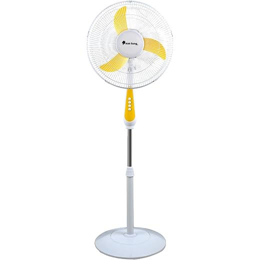 SUN KING Electric Pedestal Fan Ultra Quite Cooling with Long