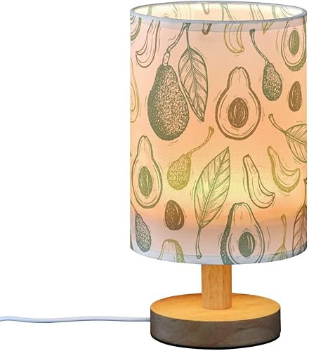 Led Night Light Small Table Lamp Unique Avocados HASS Avocado Tropical Fruit Lamps for Girls Home Office