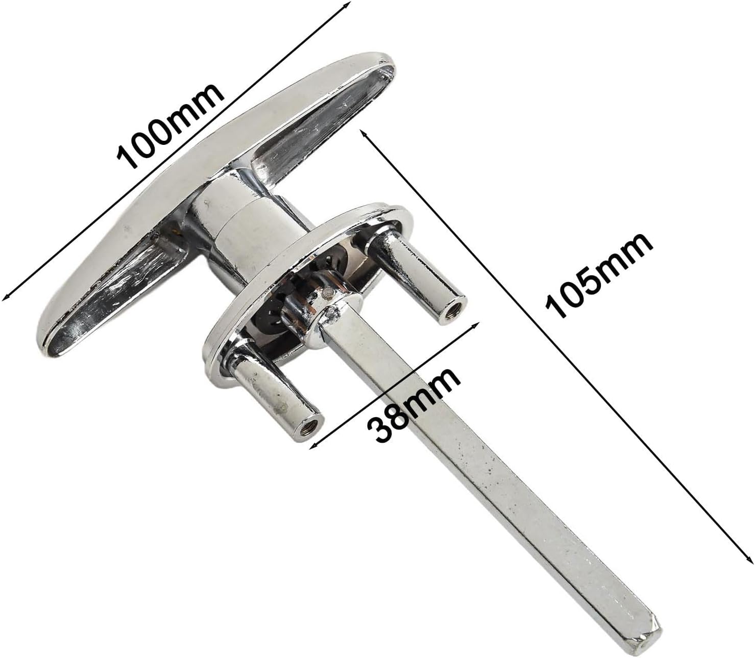 Door Lock Mortise Locks,Effortless Garage Door Lock T Handle Comes with 2 Keys for Easy Access