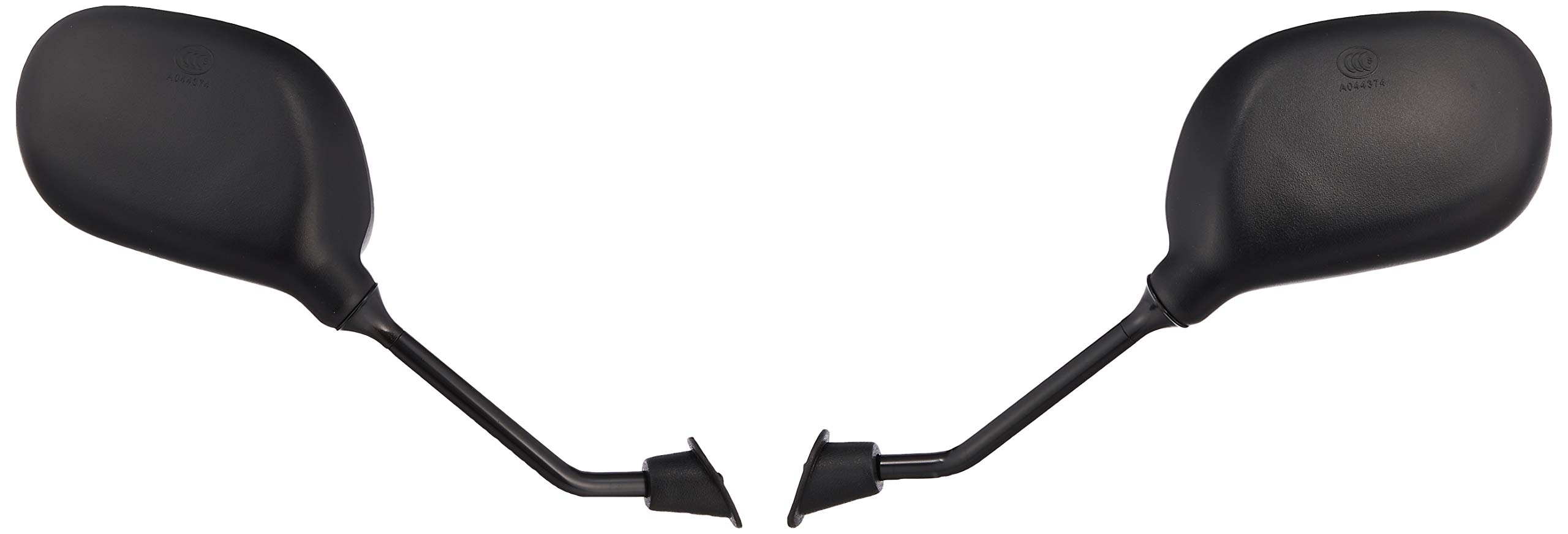 シルバーと黒の楕円形ミラー Amazon | バイクパーツセンター(Bike Parts Center) バイク