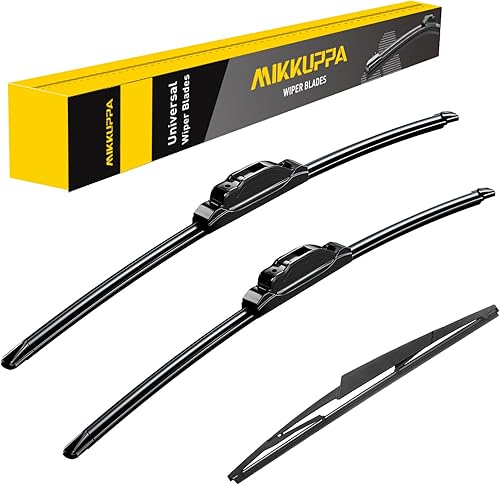 Vista 158 de MIKKUPPA Limpiaparabrisas de 26 pulgadas + 23 pulgadas + 12 pulgadas, repuesto para Mercedes-Benz 2013-2016 GL350 GL450, 2012-2015 ML350 ML550 ML63