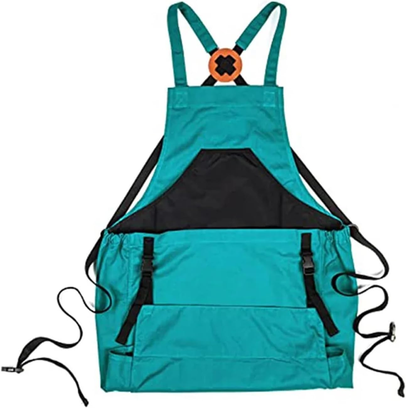Gardening Apron Waterproof Large Pocket Oxford Cloth Garden Apron with Storage Backpack