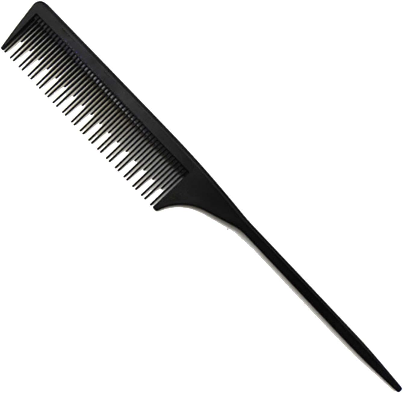 Professional Teasing Comb, Tail Comb for Root Teasing for Thin, Add Volume Fine and Normal Hair Types, Hair Comb For Women And Men, 8.75 Inches Black 5