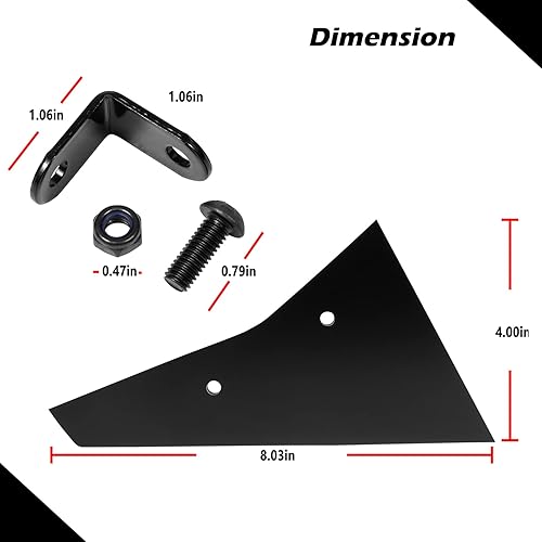 Miniatura 9 de Difusor trasero de 5 aletas para Dodge Challenger SXT SRT RT Hellcat 2009-2014, difusor de parachoques trasero negro aletas de tiburón