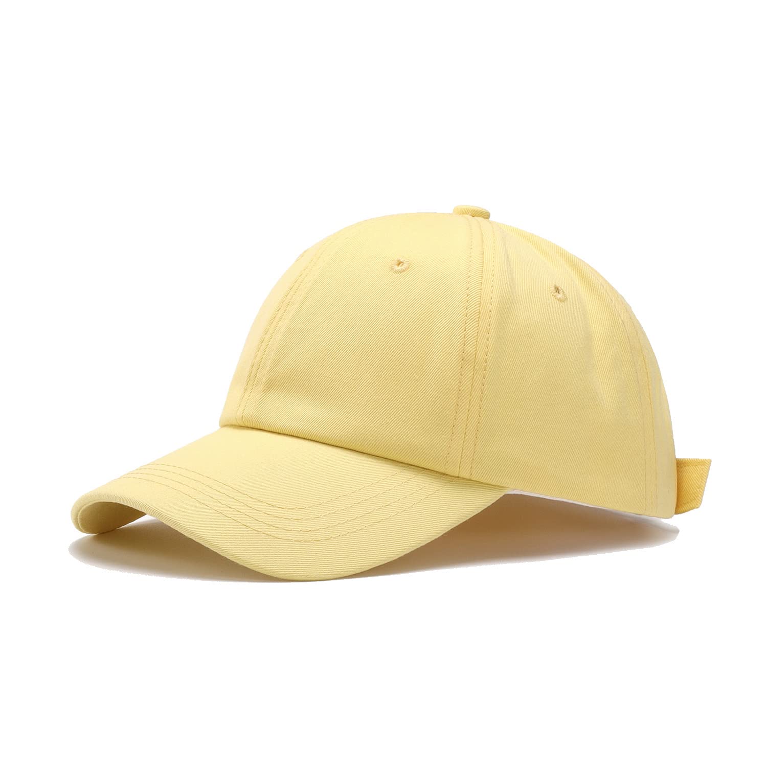 Low Profile Baseball Cap for Men Women - Cotton Dad Hat-Classic Adjustable Unconstructed Plain Hat