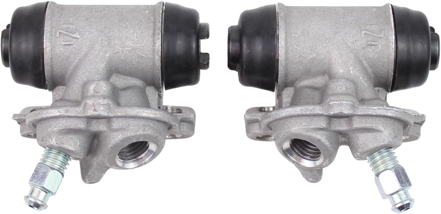 Front Left and Right Brake Wheel Cylinders with Shoes Kit for FourTrax Recon 250 TRX250 1997-2020