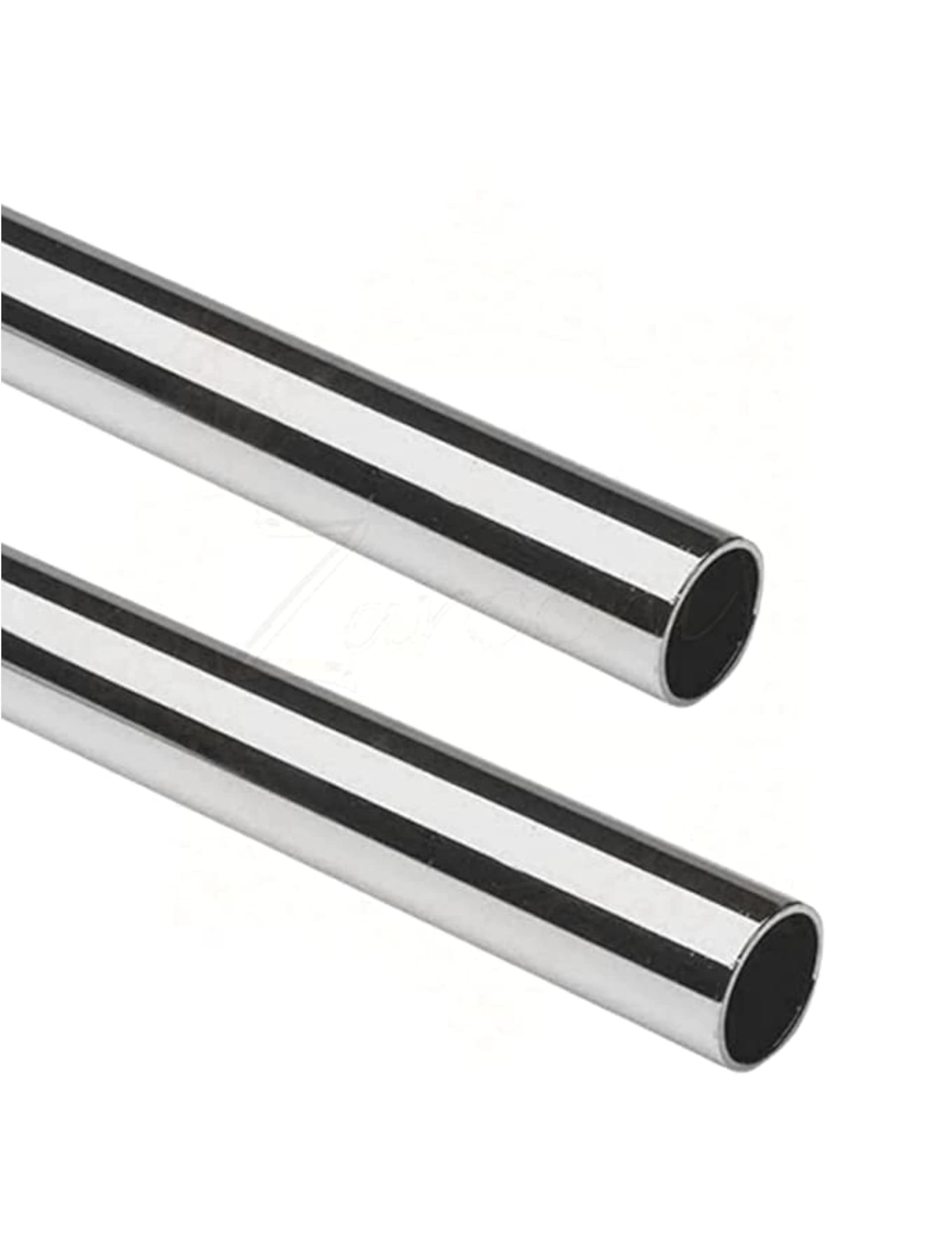 Home Decor Luxury Stainless Steel Window/Door Curtain Rods and Pipes for Home and Office (Pipe Only) - Silver Finish (7 Feet, 1 Pipe) (B0BQJSC34S) Amazon Price History, Amazon Price Tracker