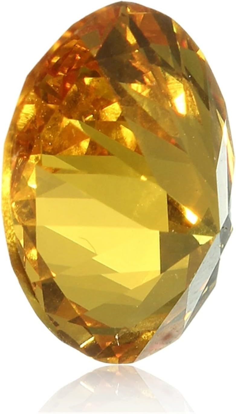 Natural Crystal Rough 10x14mm Unheated Gem Yellow Sapphire Oval Shape AAA Natural Loose Gemstone Diamond DIY Jewelry Wedding Decorative Crafts