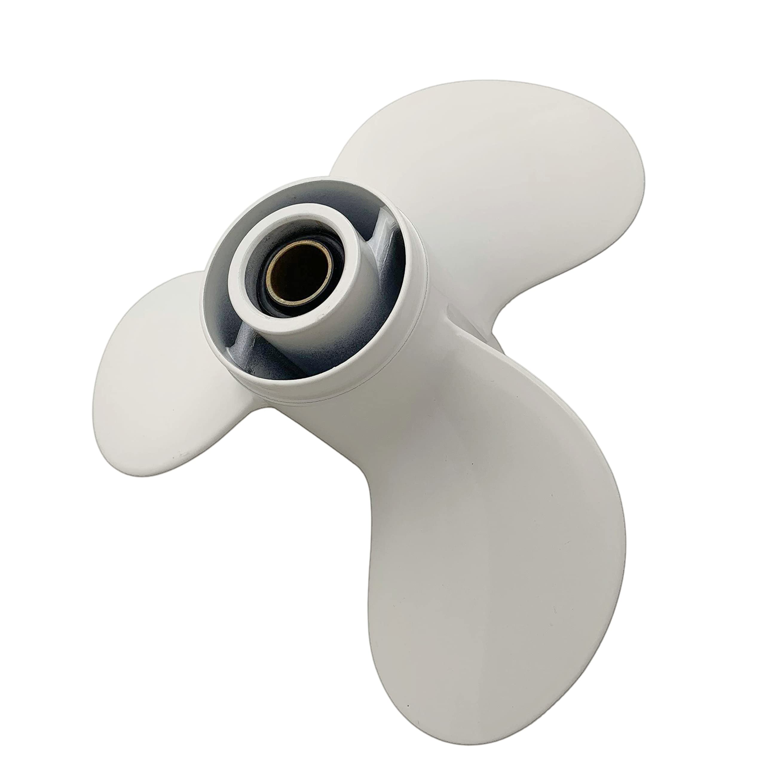 SLEIPNIR Propeller 9 7/8x10 1/2 für Yamaha Außenborder Schrauben 25-30 Pferdestärke Aluminium 10 Zähne OEM NO:664-45945-00-EL 9.9x10.5