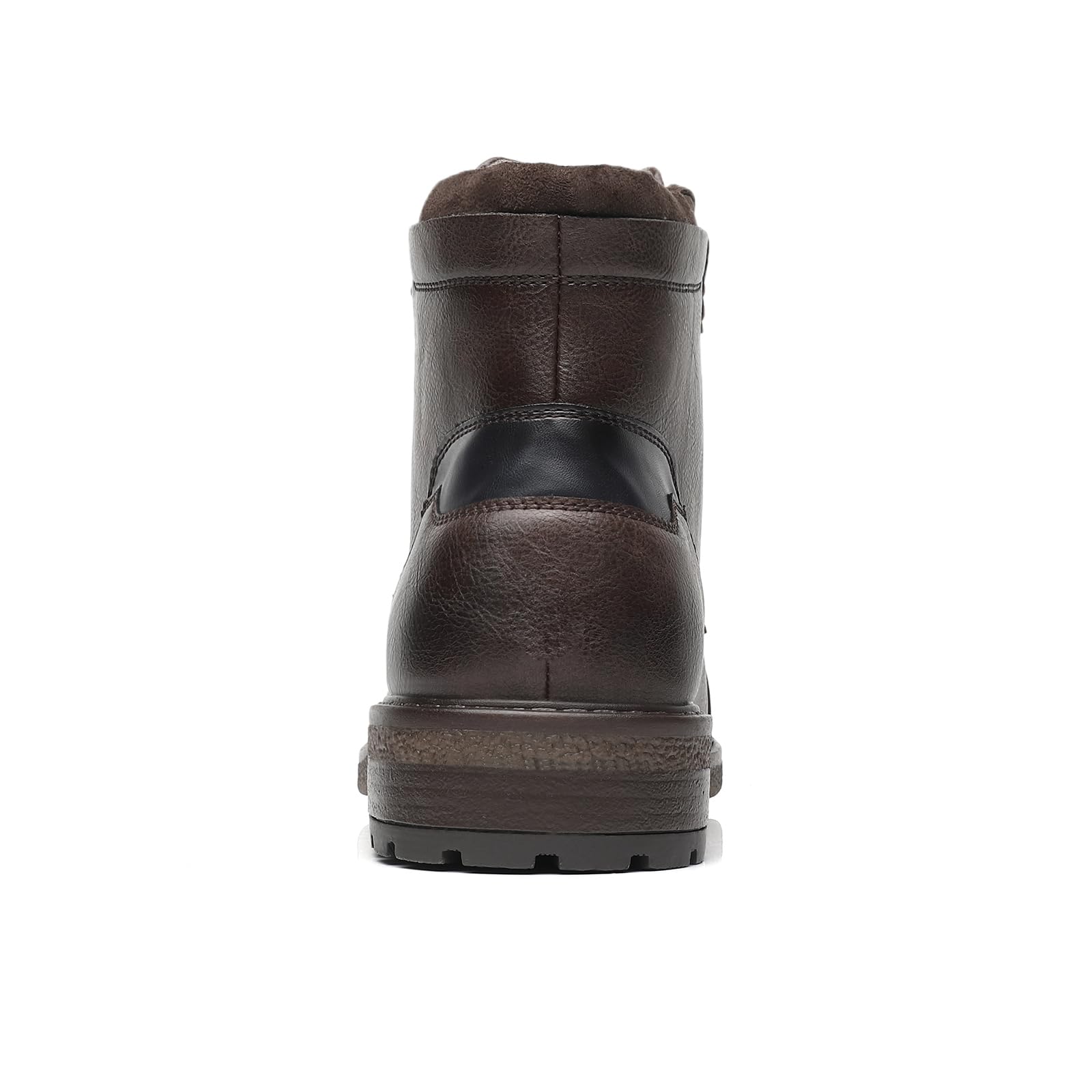 KNBR Herren Schnürstiefel Klassische Stiefeletten Biker Boots Stil Motorrad Stiefel Freizeitschuhe
