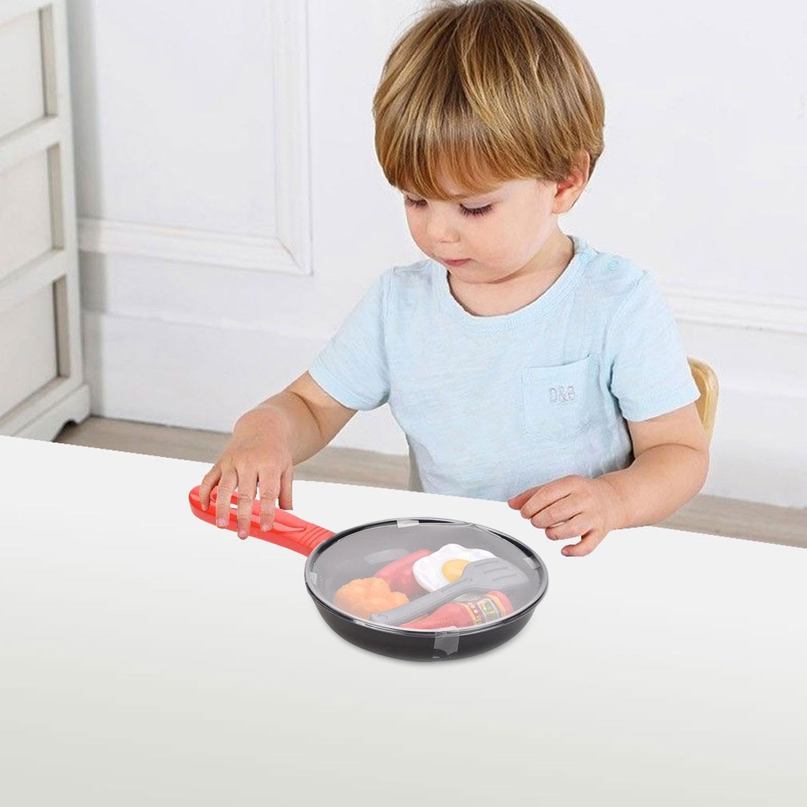 Amazon | フライパンおもちゃ、ままごとキッチンパン,おもちゃキッズ 