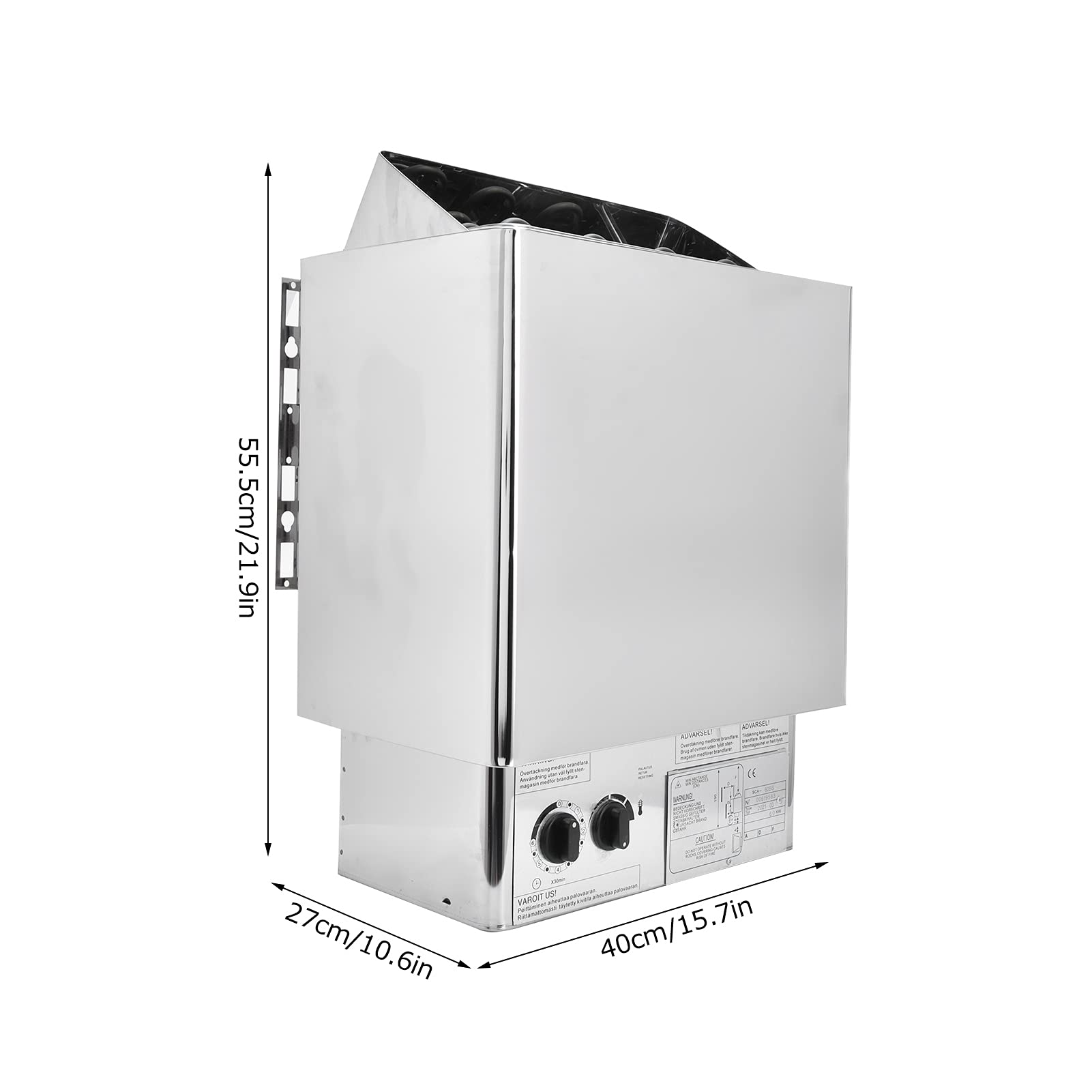 Acciaio Inossidabile Sauna Heater 6KW per Steam Room