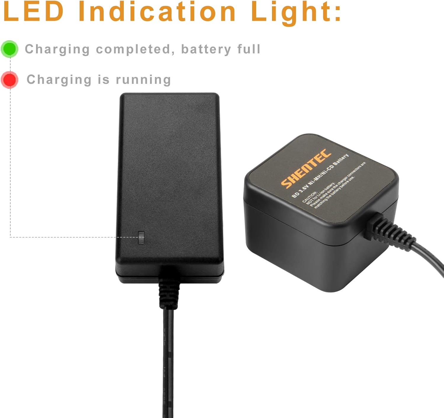 Shentec 2 Pack 3.5Ah 3.6V Replacement Battery Compatible with Black & Decker Versapak Vp100 Vp105 Vp110 Vp142 Vp143 Sears-Craftsman Pivot180 PLR36NC S100 S110 Ni-MH (Battery Charger Included)