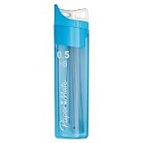 Lead Refills, 0.5mm, HB, Black, 3 Tubes of 35, 105/Pack – view 2