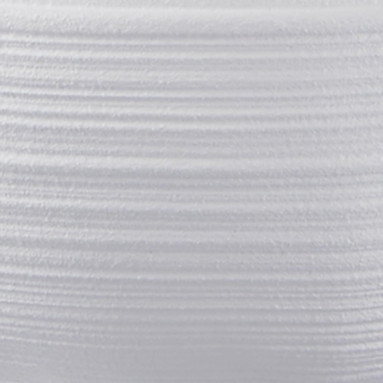 Signature Design by Ashley Harelwood Modern White Textured Table Lamp, 3-Way Switch, Plastic and Polyresin Sculptural Base with Cotton Fabric Shade, Living Room & Bedroom, Sanded White, 24" H