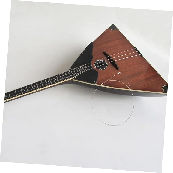 MARMERDO 3pcs Strings Strings Balalica String Balalaika Guitar Accesories Instrument Accessories Classical Guitar Parts Sturdy Music Wire White Guzheng Strings Nylon Replace