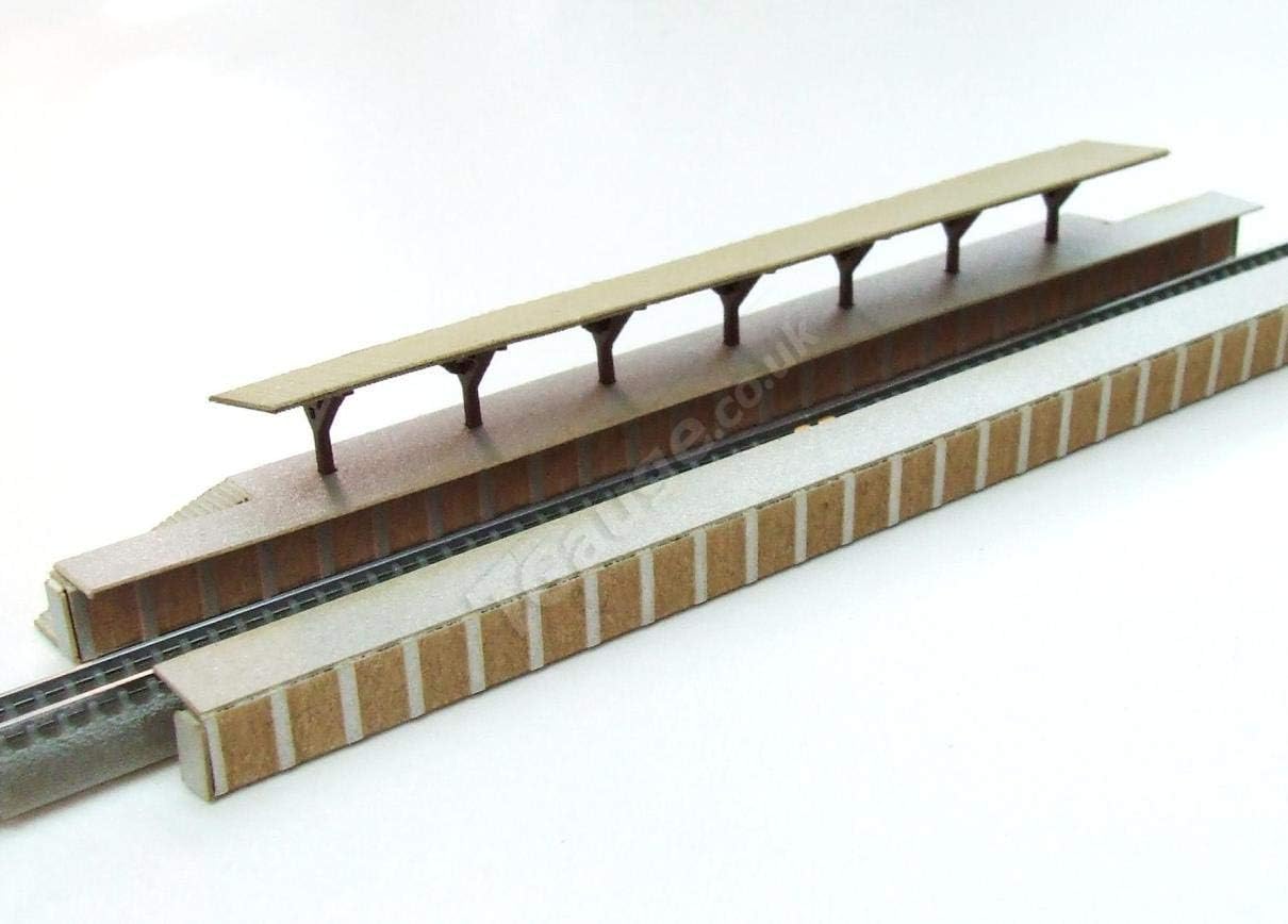 T Gauge 1:450 Scale Station Platform Kit B-005