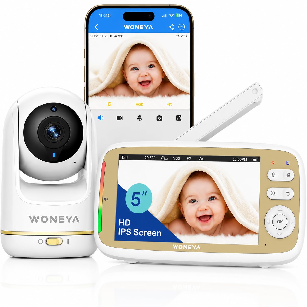 WONEYA VB803-Pro Baby Monitor