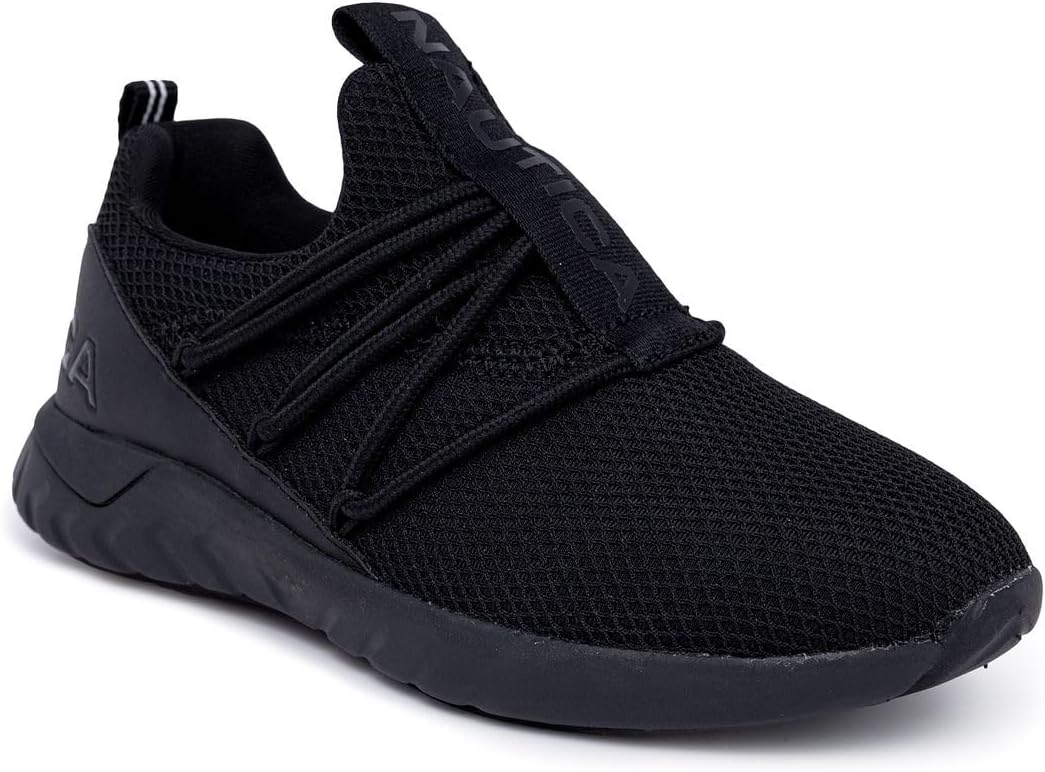 Nautica Kids Slip-On Sneaker - Lightweight Bungee Design