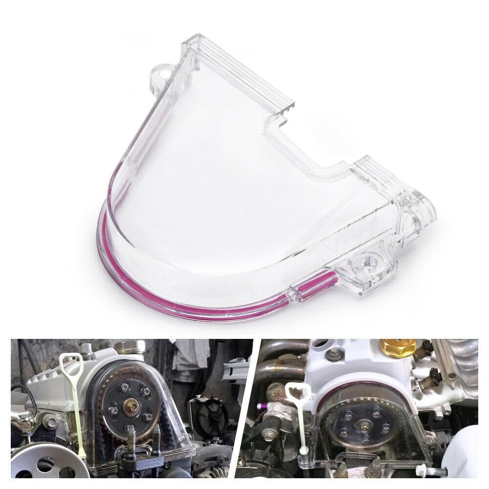 Amazon | 透明カム歯車タイミングベルトカバータービンカムプーリfor