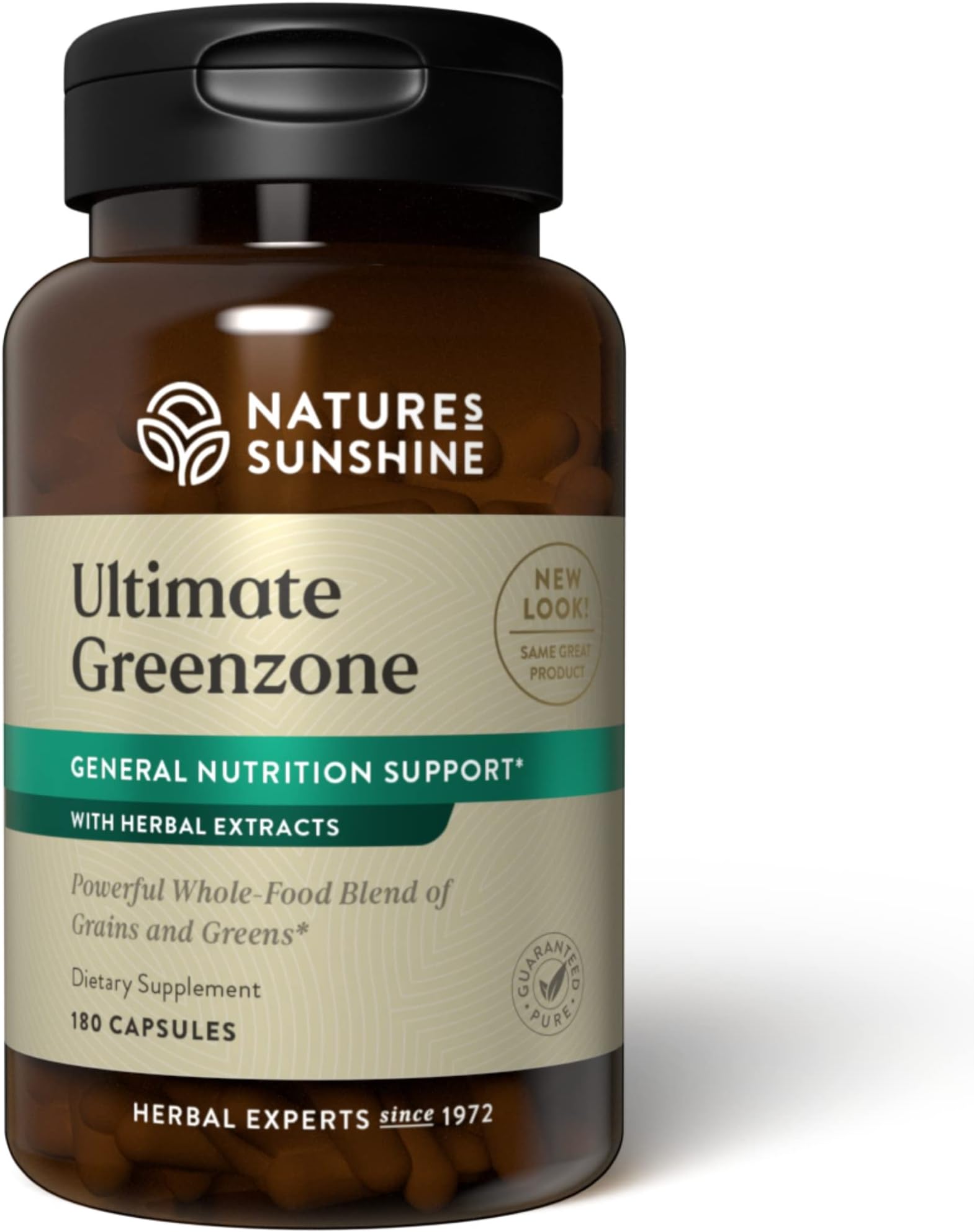 Ultimate Greenzone, 180 Capsules | Supports Immunity, Helps Maintain a Balanced PH Level, and is Full of Nutritional Grains, Herbs, Fruits