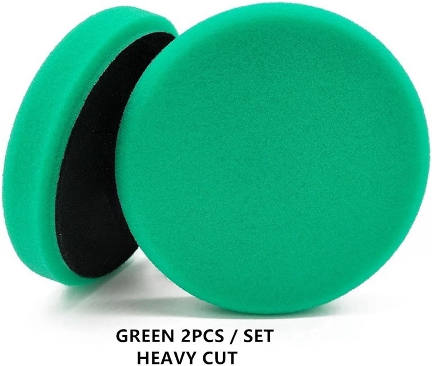 5""(125mm)/6""(150mm) Car Spong Buffing Polishing Pad Flat Polisher Pad Removes Scratche for Polishing/Waxing Buffer Pad, Mixed 25pcs