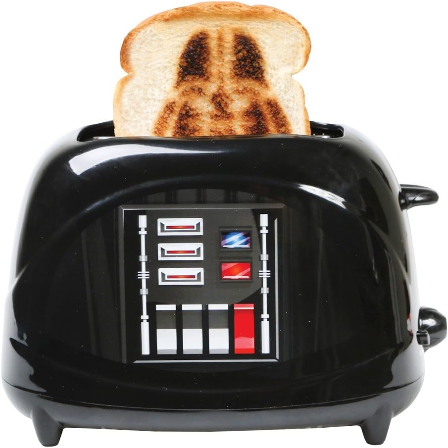 Uncanny Brands Star Wars Darth Vader Empire 2-Slice Toaster