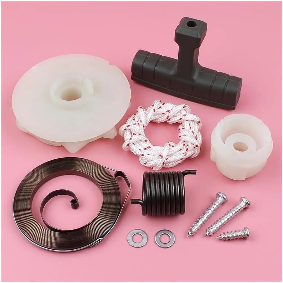 Recoil Starter Pulley Spring Kit Fit for P3314 P3818AV PP3816 PP4218AV 530071881 530071966 Filter Mount Screw