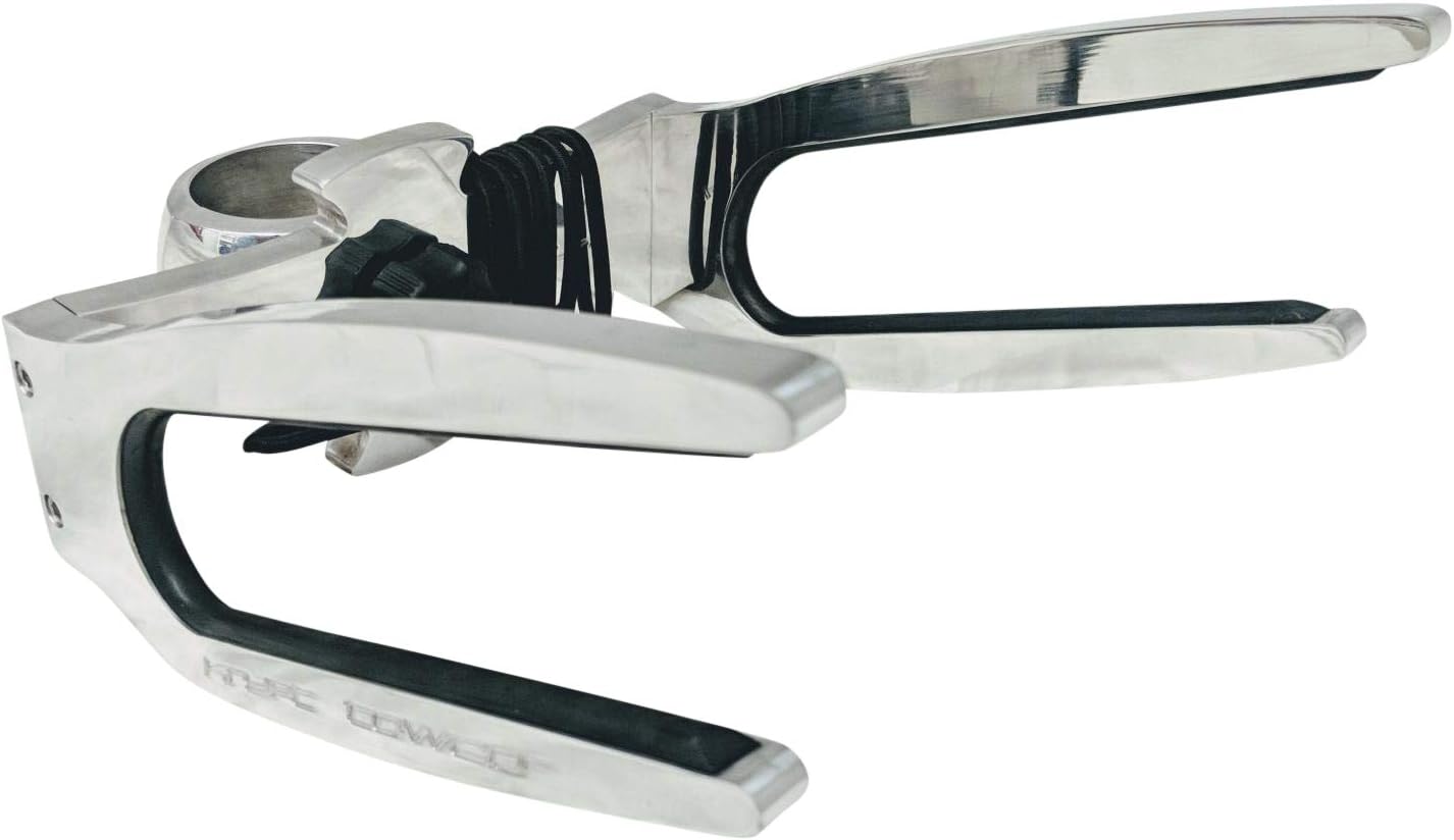 Krypt Towers Centurion Gladiator Quick Release Wakeboard Tower Boat Racks, Slalom Ski, Wakesurf, Kneeboard, Surfboard, and Combo Racks - OEM Quality - Polished 6061 Aluminum