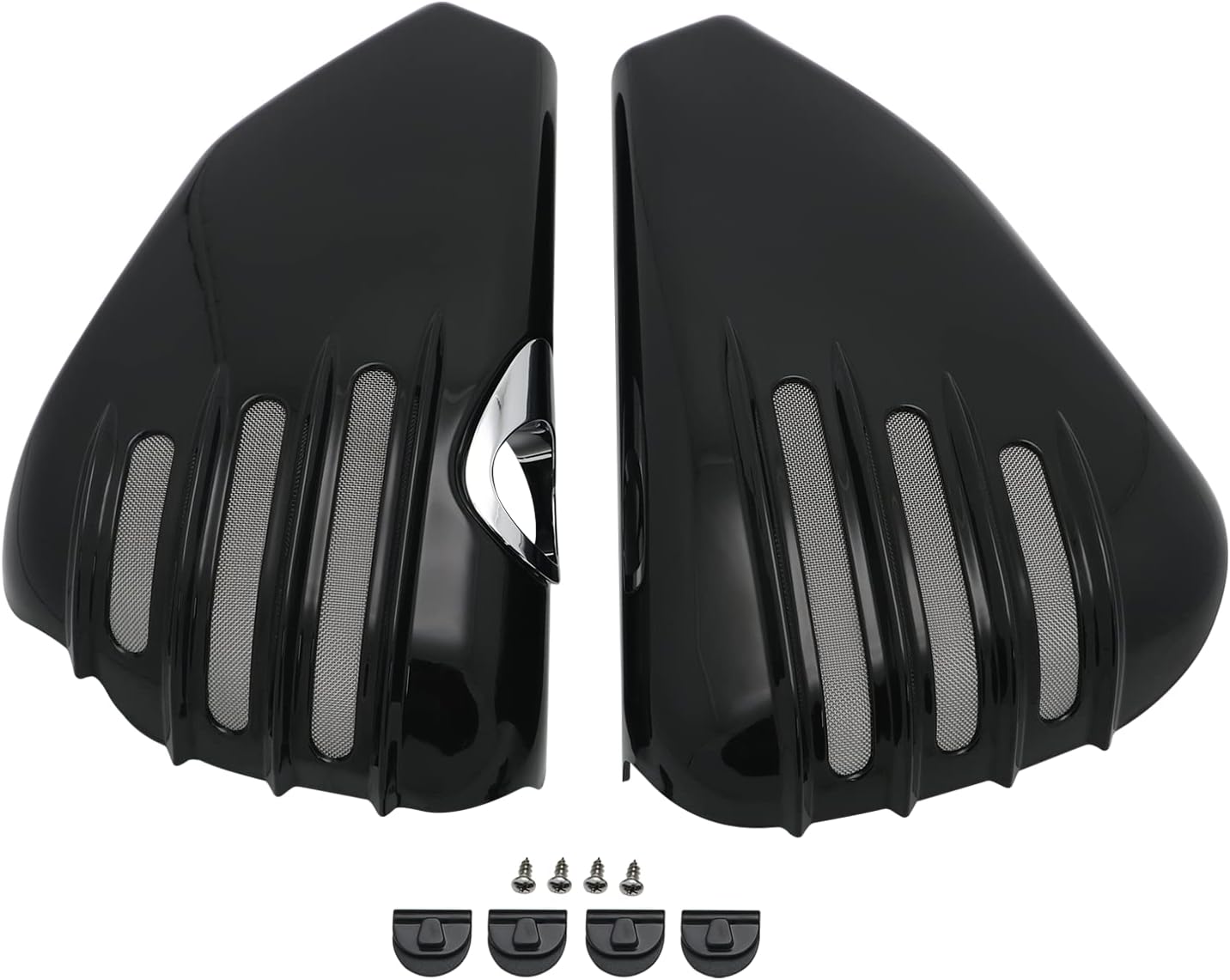 Motorcycle ABS Left & Right Engine Fairing Battery Side Covers for Harley 2014-2022 Sportster XL883 XL1200 883 1200 Forty Eight Seventy Two