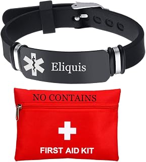 Custom Medical Alert ID Bracelet,Personalized Silicone Medical Wristband Allergy Disease Awareness Bangle for Women Men Kids,Patient Emergency Alarm Jewelry for Son Daughter,Dad,Mom,Customized Info
