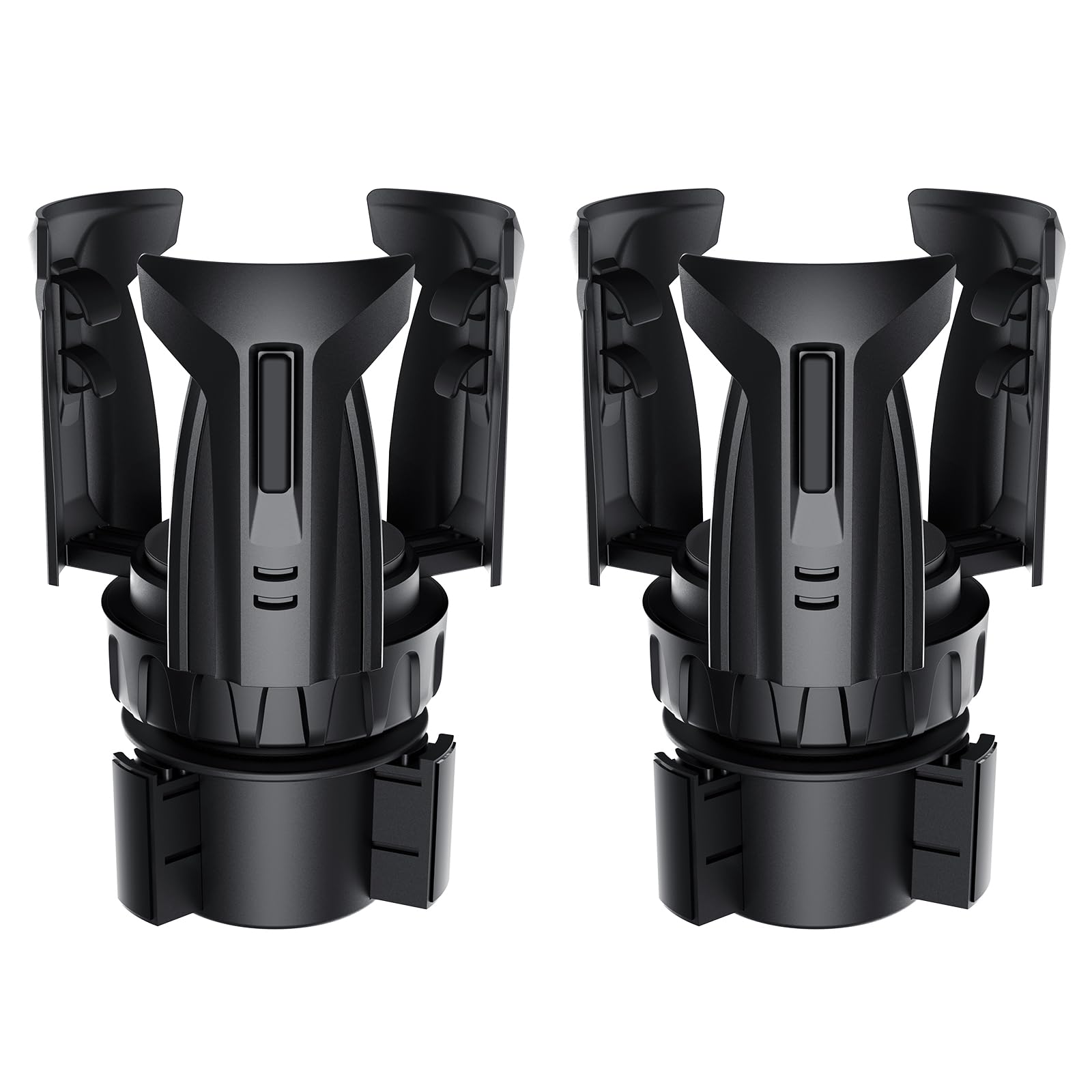 Photo 1 of 2 Pack Automatic Car Cup Holder Expander, Auto-Lock Cup Holder Extender, Universal Fits Yeti, Hydro Flask, Nalgene, Stanley 15-64Oz Large Bottles & Drinks (2pack)