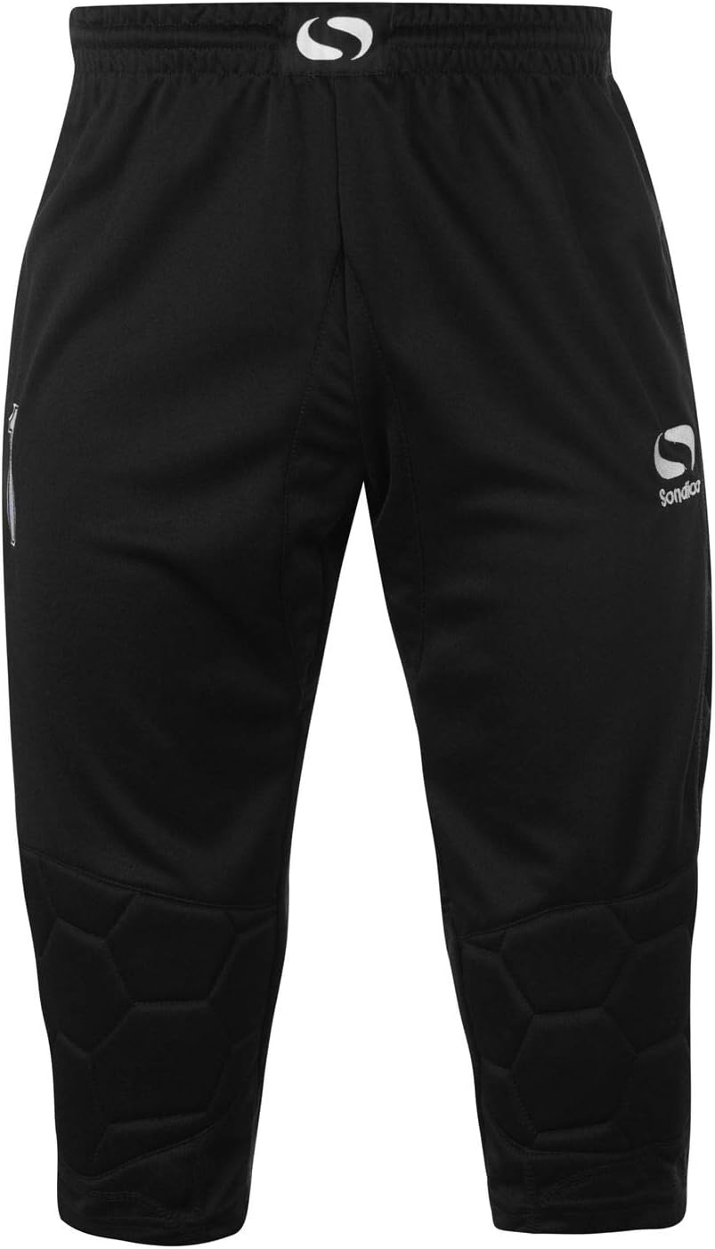 SondicoMens Goalkeeper Three Quarter Trousers Mens Black XXXL