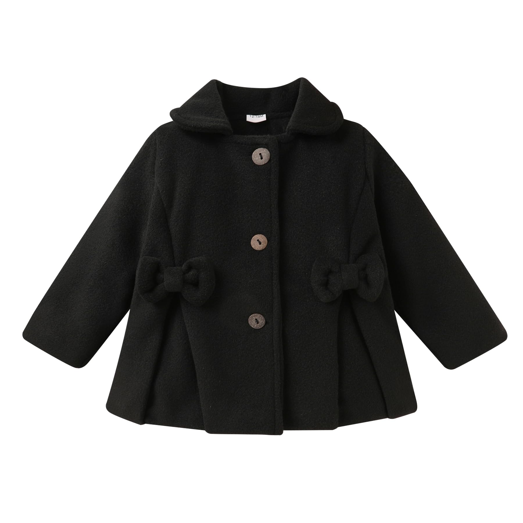 JEELLIGULAR Toddler Girl Coats Swing Jacket