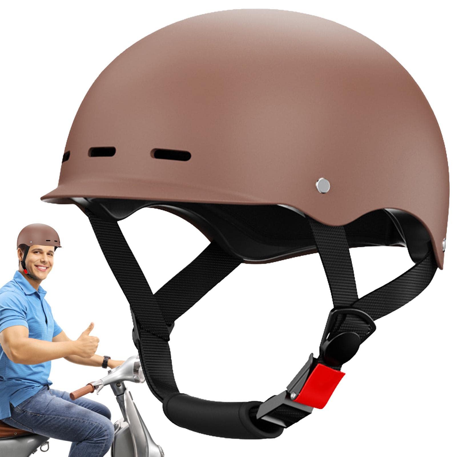 Casco Skateboard Regolabile Per Uomo E Donna - Leggero, Traspirante, Per Ciclismo, Pattinaggio E Sport