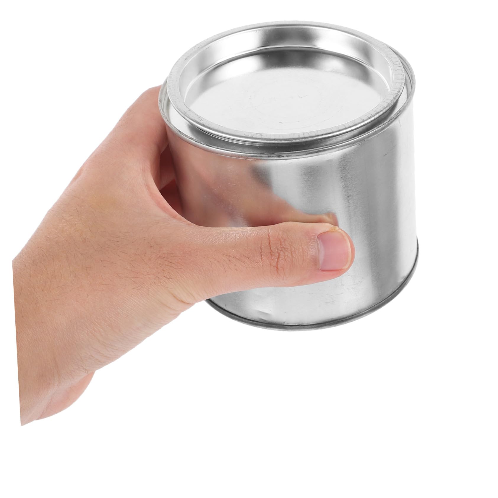 DOITOOL Runde Metall Farbdosen Tropfsicher und Langanhaltend 300ml 10 Stück mit Deckel aus Eisen Dicht für Selbstgemacht Künstler und Professionelle Anwendungen im Industrieeinsatz