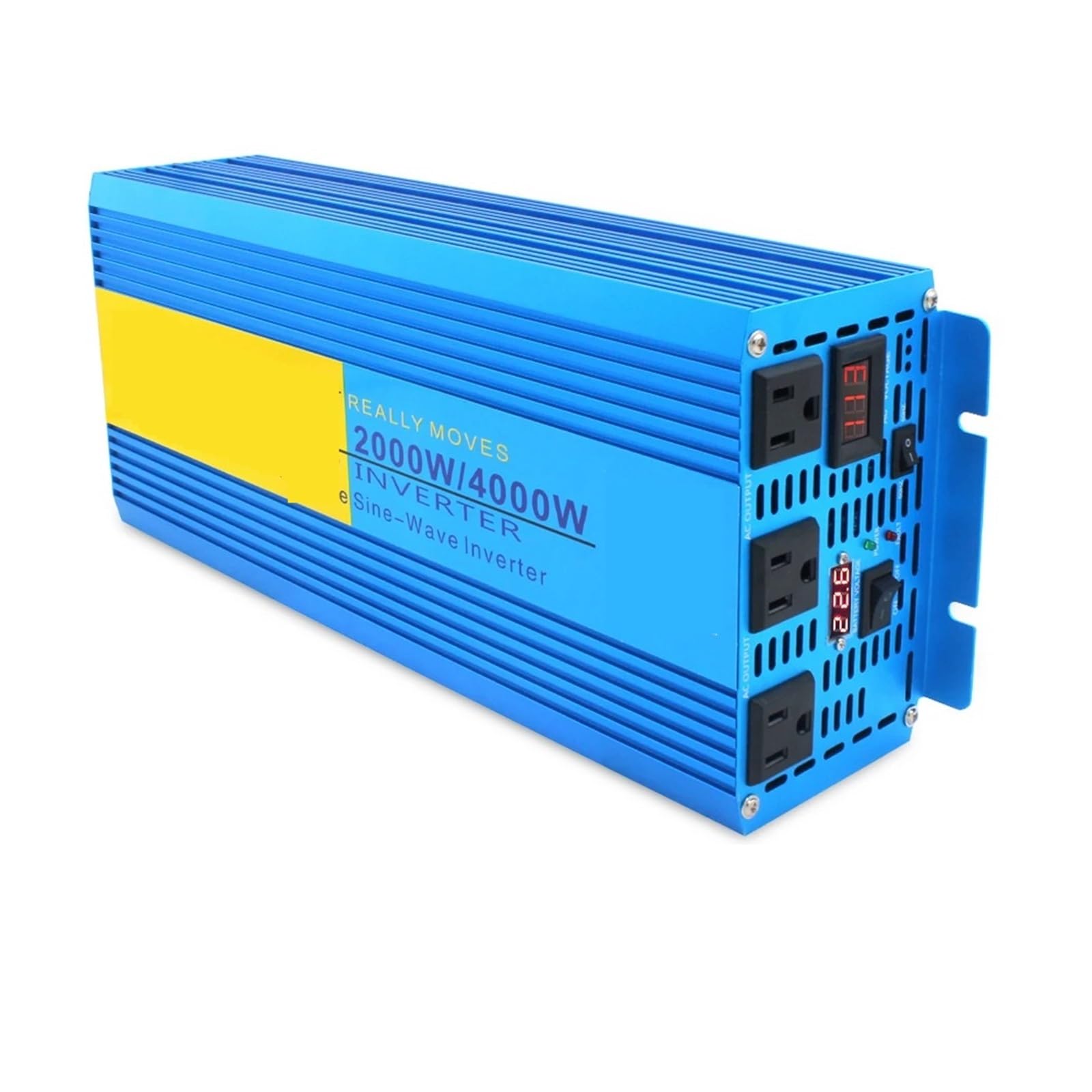Falownik AC100V 110 V 6000 W czysta fala sinusoidalna wejście DC12V/24 60 Hz konwerter zasilania Outdoor Camping Off Grid(AC100V-110V-USA)