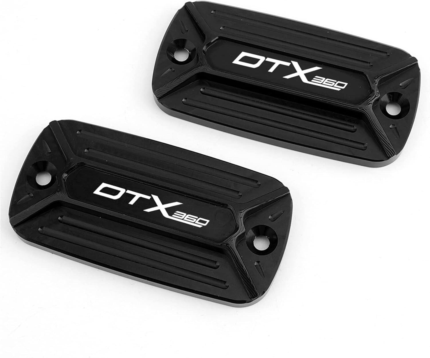 Fit For KYMCO DTX 360 DT X360 125 320 360 TCS DTX125 DTX350 Motorcycle Accessories Front Brake Fluid Reservoir Cover Cap Aluminum (Size : 2P Black)